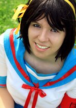 Cosplay-Cover: Haruhi Suzumiya [Sommeruniform]