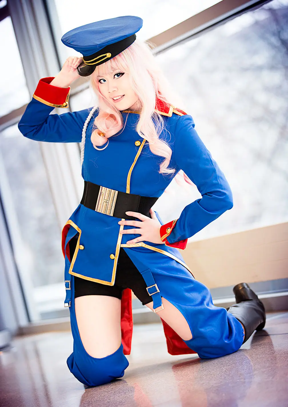 Cosplay-Cover: Sheryl Nome (Uniform)