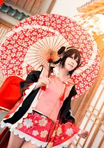 Cosplay-Cover: Nico Yazawa (Kimono Version)