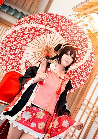 Cosplay-Cover: Nico Yazawa (Kimono Version)