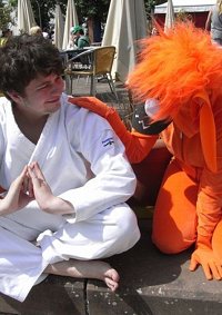 Cosplay-Cover: Aikido-Schüler