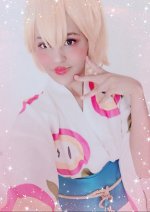 Cosplay-Cover: Princess peach Kimono