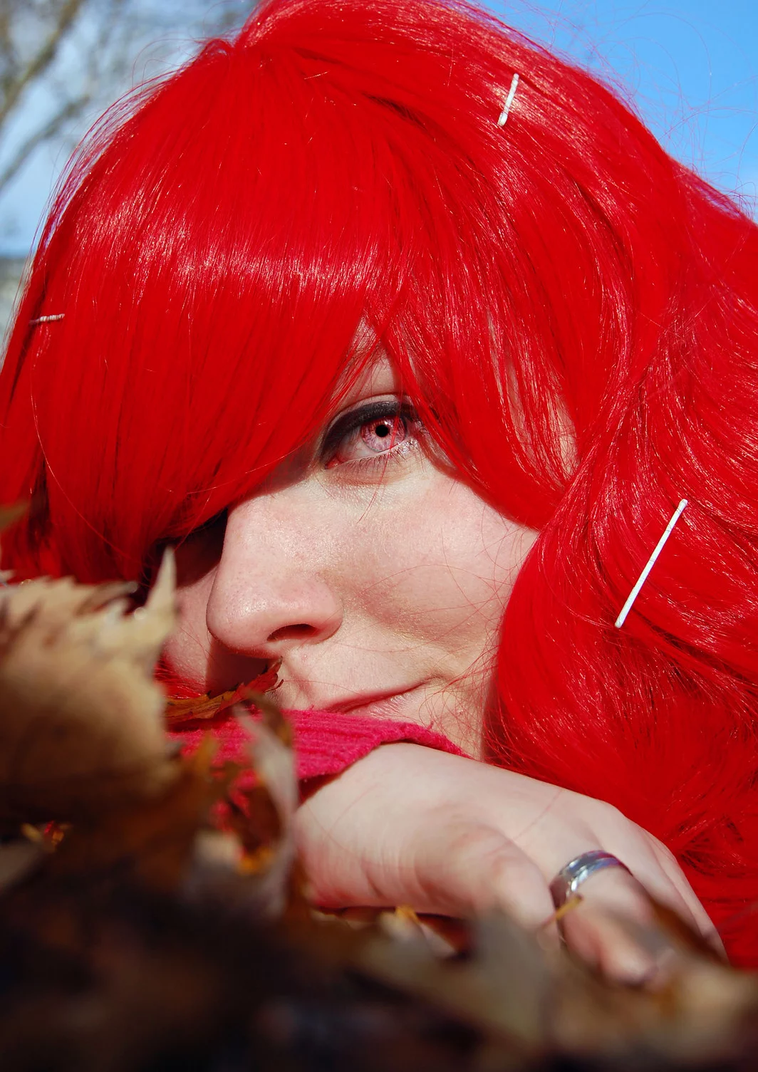 Cosplay-Cover: Flaky [RED-PINK Vers.]