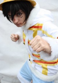 Cosplay-Cover: Monky D. Ruffy [Drum Arc]