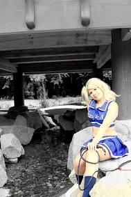 Cosplay-Cover: Lucy Heartphilia (Fantasia Arc Cheerleader)