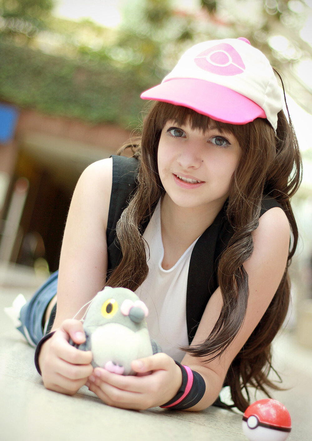 Cosplay-Cover: Touko (White)