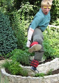 Cosplay-Cover: Blonder (Pseudo) Rock Lee