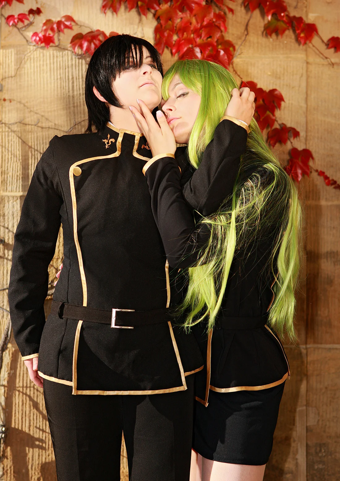 Cosplay-Cover: C.C. (male uniform / Fanart Version)