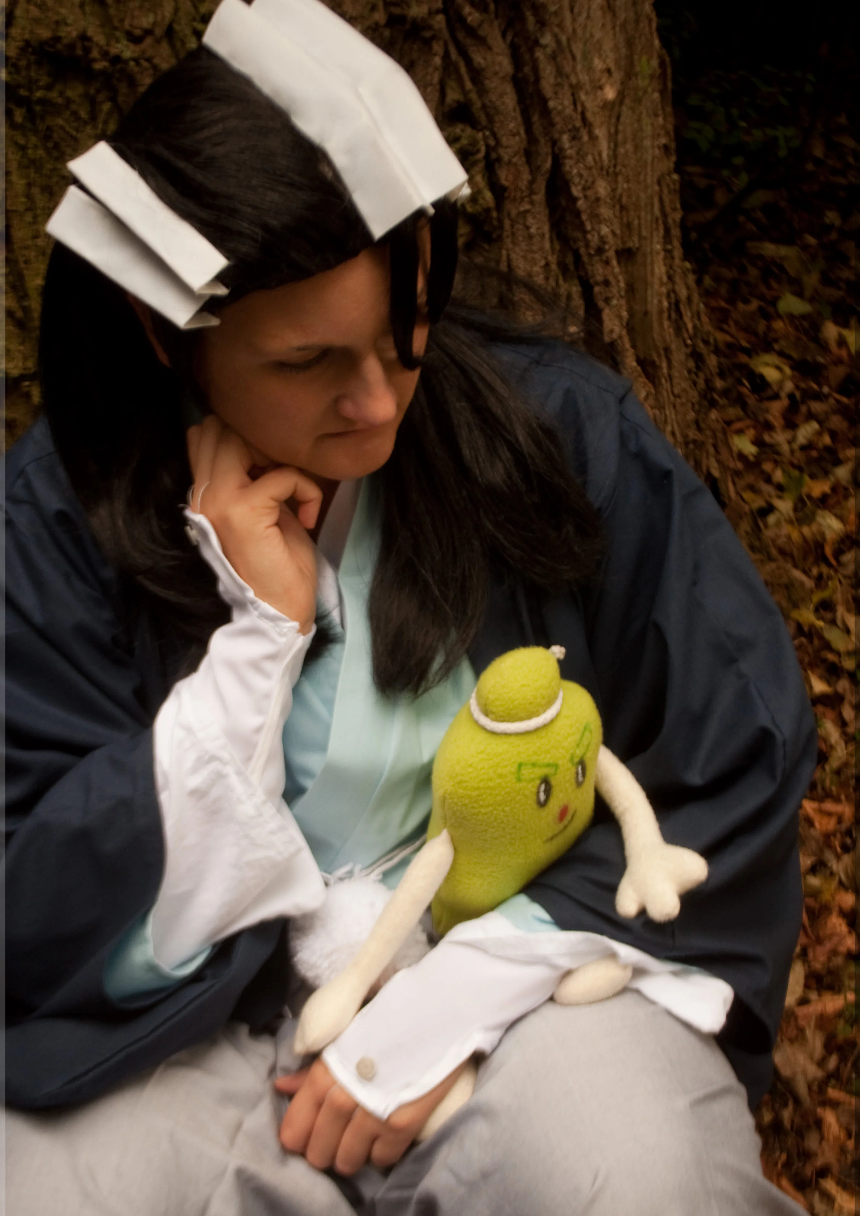 Cosplay-Cover: Kuchiki Byakuya Blue-Card-Edition