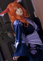 Cosplay-Cover: Ava Doragon [Damen-Yukata: Blauer Schmetterling]