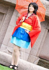 Cosplay-Cover: Monkey D. Luffyko - Lolita Kimono