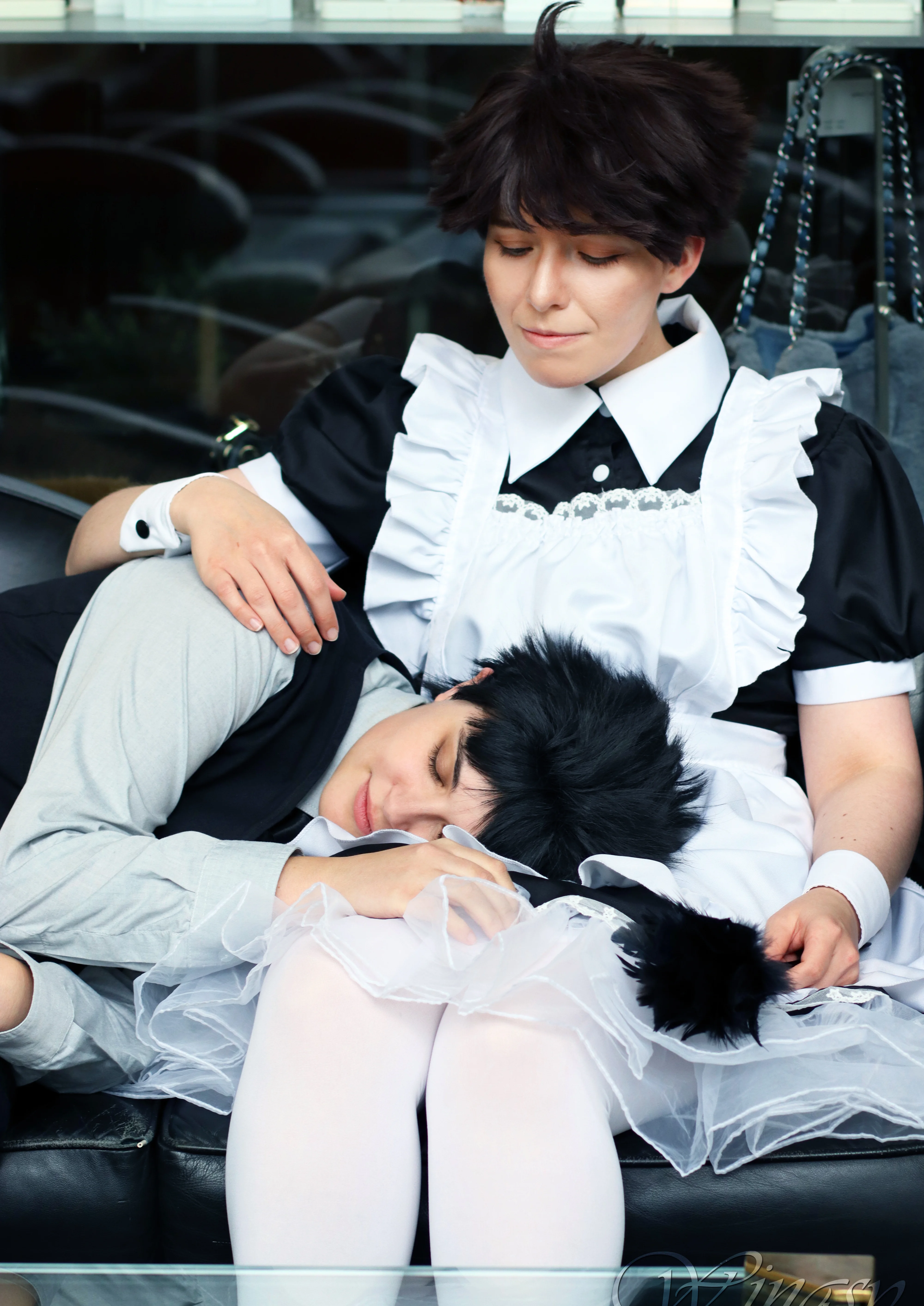 Cosplay-Cover: Iwaizumi Hajime (Kellner)