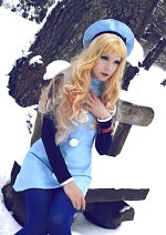 Cosplay-Cover: Sheryl Nome ~ Blue Winterdress