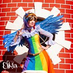 Cosplay: Rainbow Dash Gala Kleid