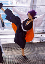 Cosplay-Cover: Yoruichi Shihouin