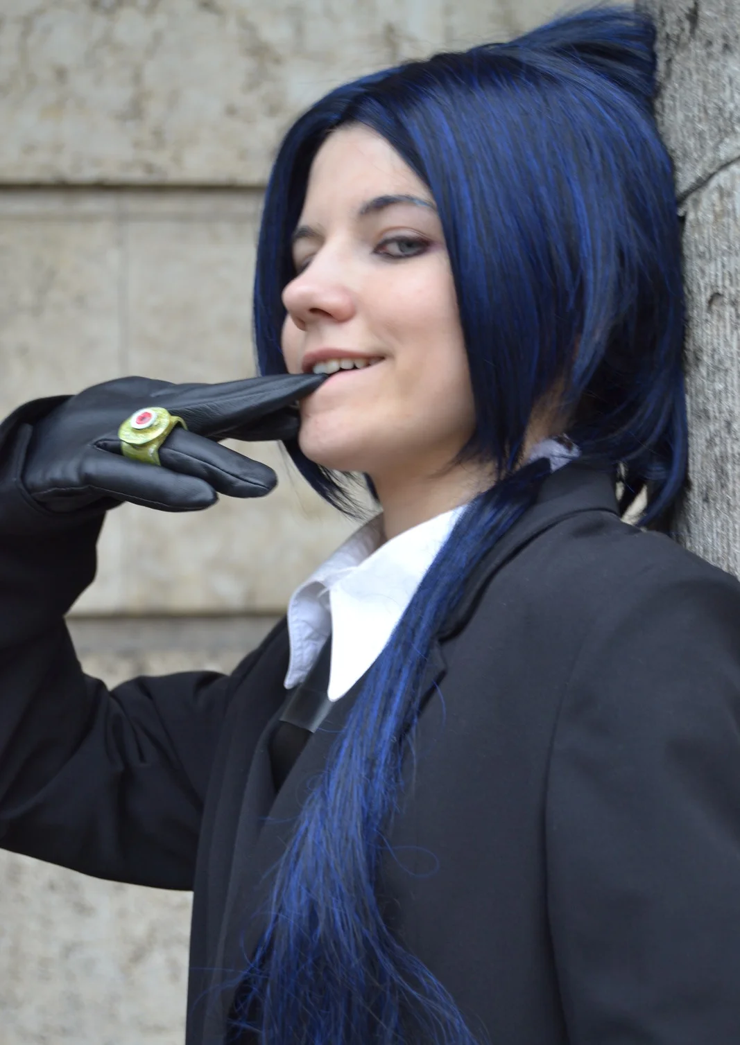 Cosplay-Cover: Rokudo Mukuro [Anzug]