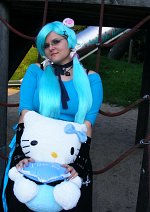 Cosplay-Cover: Neko-Styl - Türkise Perrücke