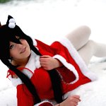 Cosplay: Azusa Nakano [Christmas]