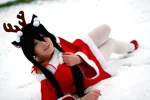 Cosplay-Cover: Azusa Nakano [Christmas]