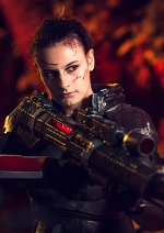 Cosplay-Cover: Renegade Commander Shepard