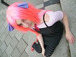 Cosplay-Cover: Lucy/Nyu (grey dress)