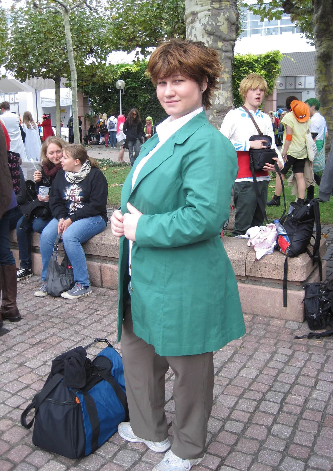 Cosplay-Cover: Tai/Taichi Yagami  "2 Staffel Schuluniform"
