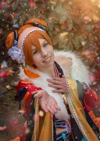 Cosplay-Cover: Honoka Kousaka (New Years Kimono)