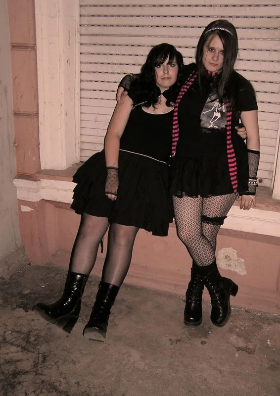 Cosplay-Cover: Schwarzes J-Rock-Night Getier
