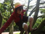 Cosplay-Cover: Monkey D. Luffy [Strong world Fight]
