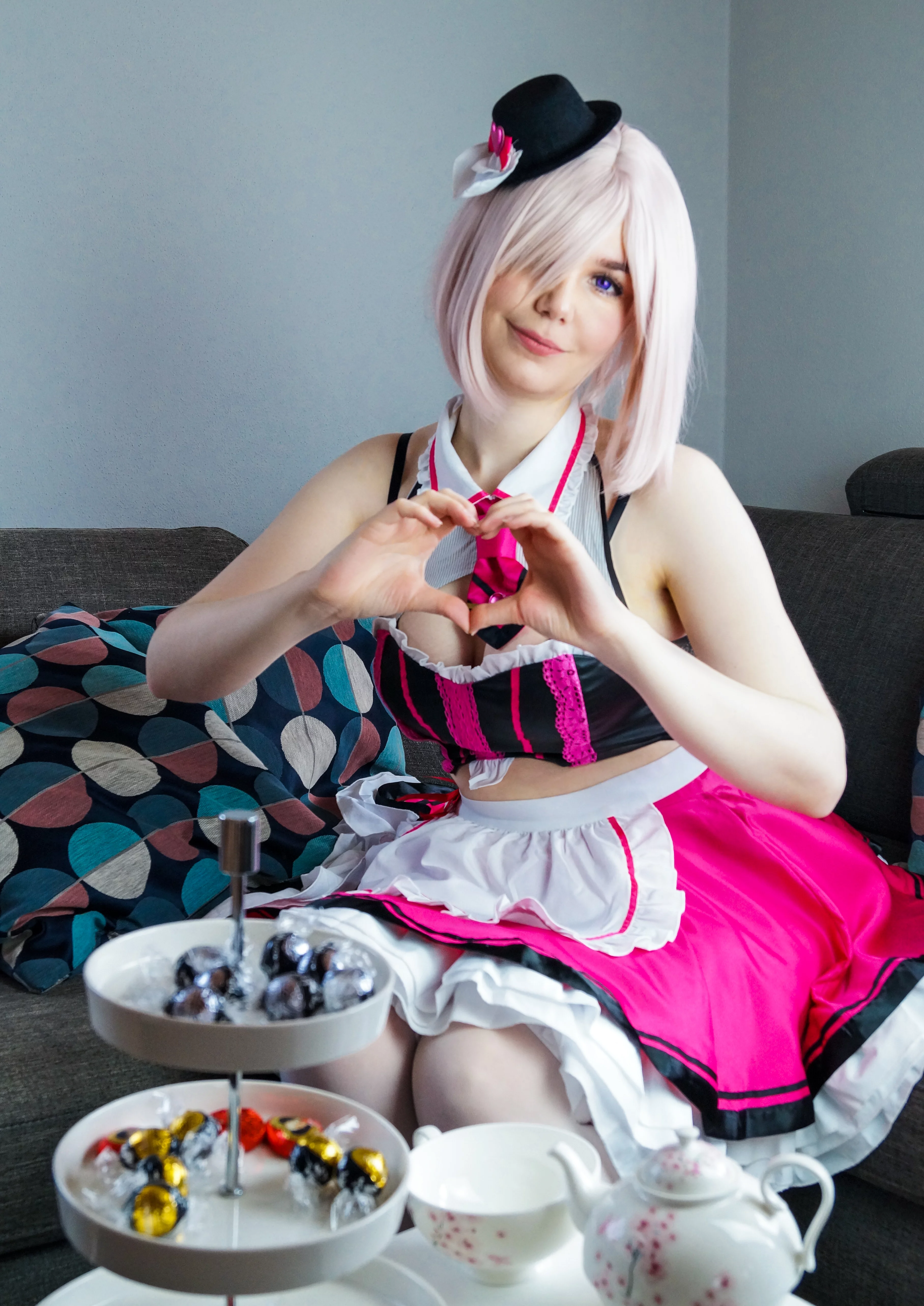 Cosplay-Cover: Mash Valentine Maid