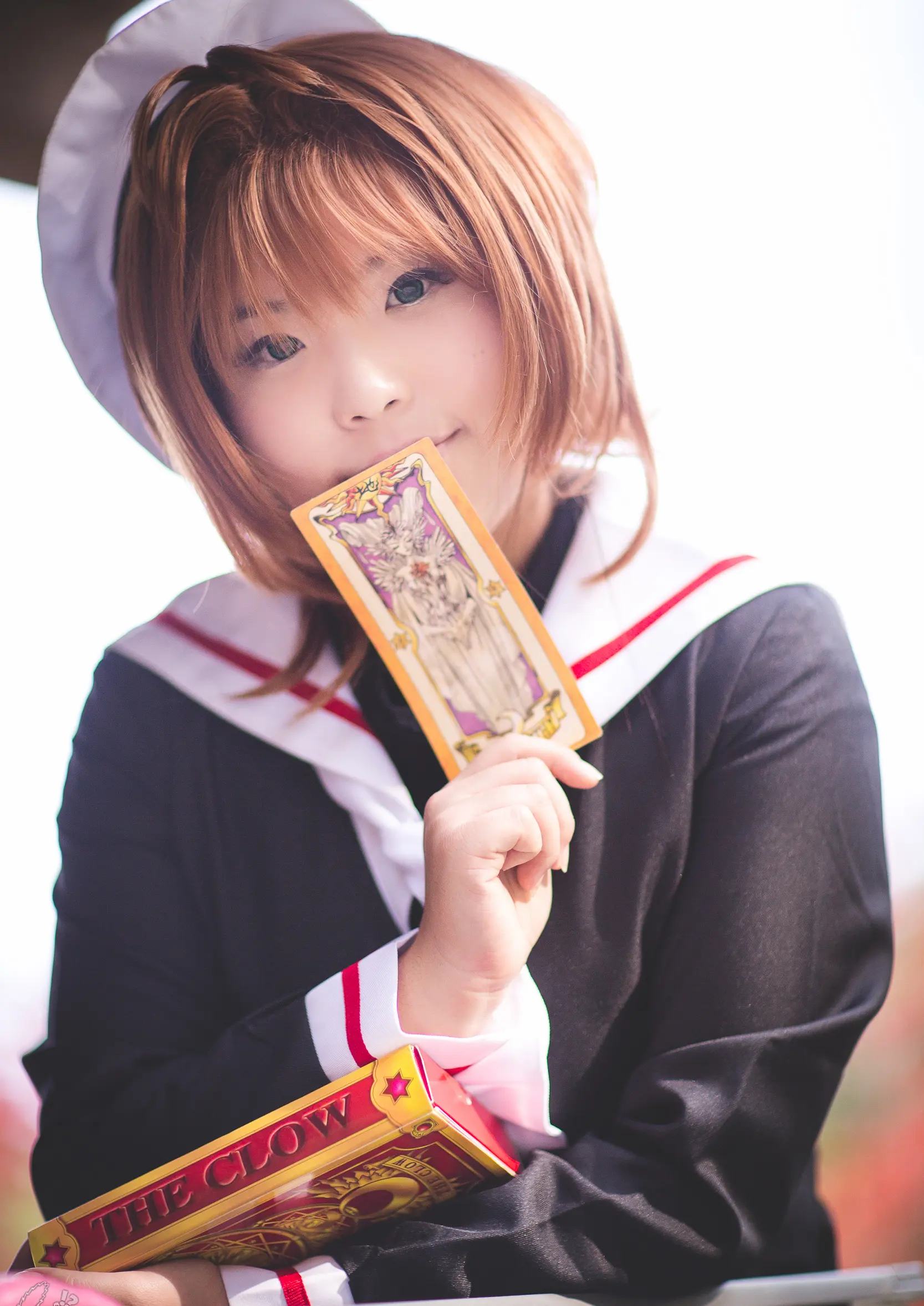 Cosplay-Cover: Sakura Kinomoto 木之本 さくら [Schuluniform]