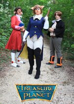 Cosplay-Cover: Captain Amelia ~ Der Schatzplanet