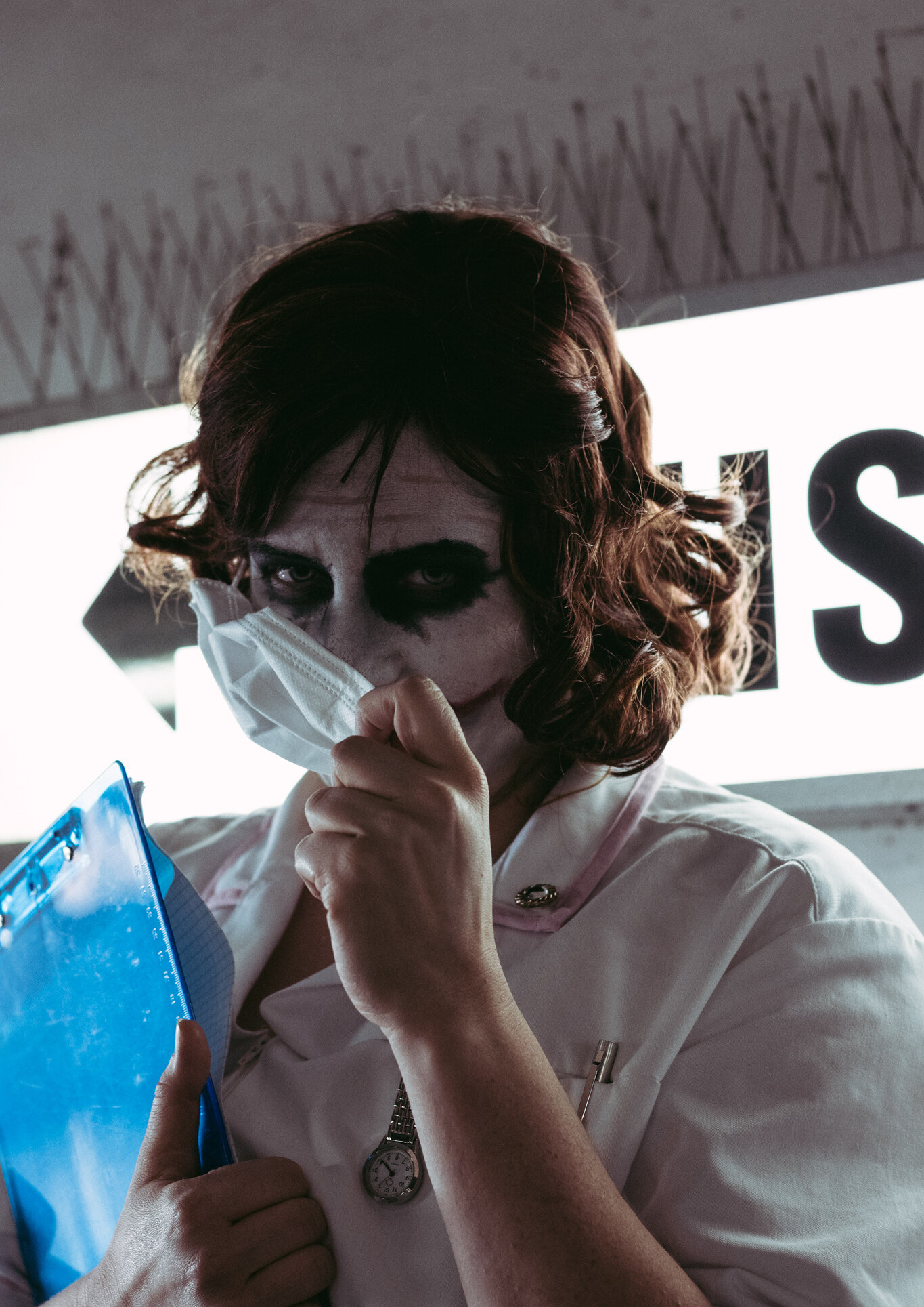 Cosplay-Cover: Joker ~ nurse (The Dark Knight)