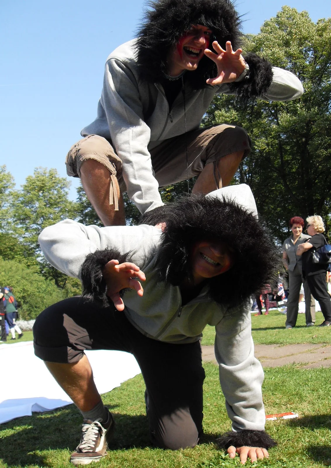 Cosplay-Cover: Kiba / Akamaru [Jujin Bunshin]