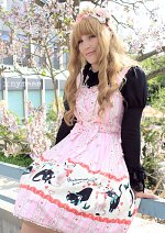 Cosplay-Cover: Metamorphose - Cat Print Lace-up Pinafore JSK ->