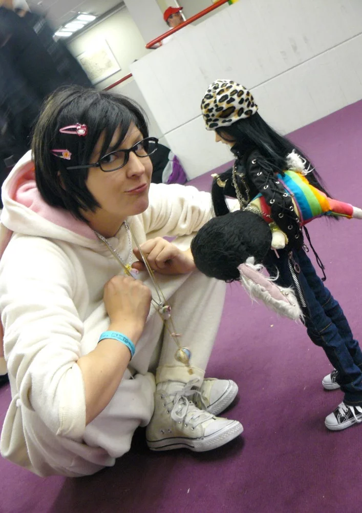Cosplay-Cover: Nikky (Bunny Kigurumi)