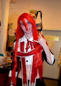 Cosplay-Cover: Grell Sutcliff (Choir outfit)