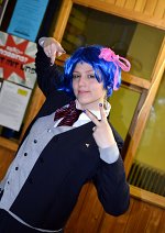 Cosplay-Cover: Schuluniform udn BlauhaarXD