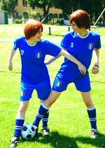 Cosplay-Cover: Romano/ Lovino Vargas Fußballtrikot