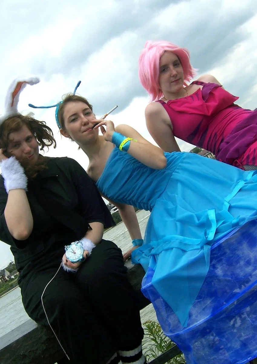 Cosplay-Cover: Grinsekatze (ohne Ohren + Schwanz XD~)
