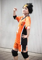 Cosplay-Cover: Nishinoya Yuu 【Karasuno Volleyball Uniform】