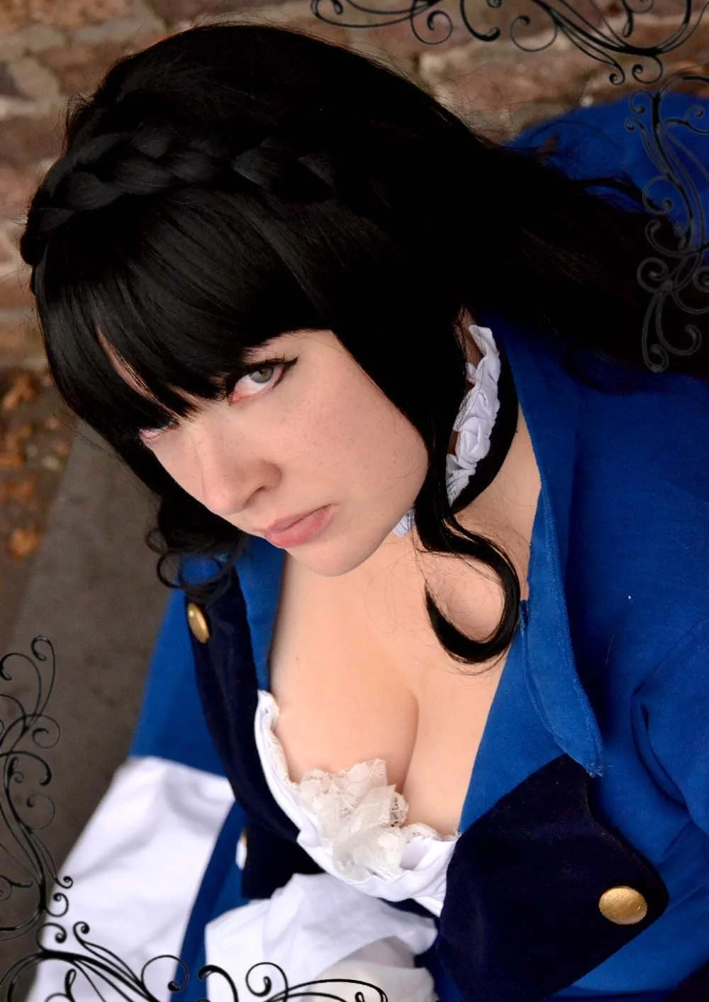 Cosplay-Cover: Marianne vi Britannia [Blue Dress]