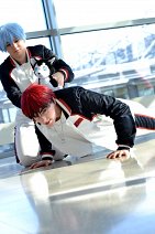 Cosplay-Cover: Taiga Kagami (Seirin Trainingsanzug)