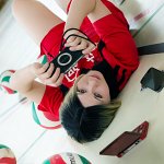 Cosplay: Kenma Kozume (Trikot)