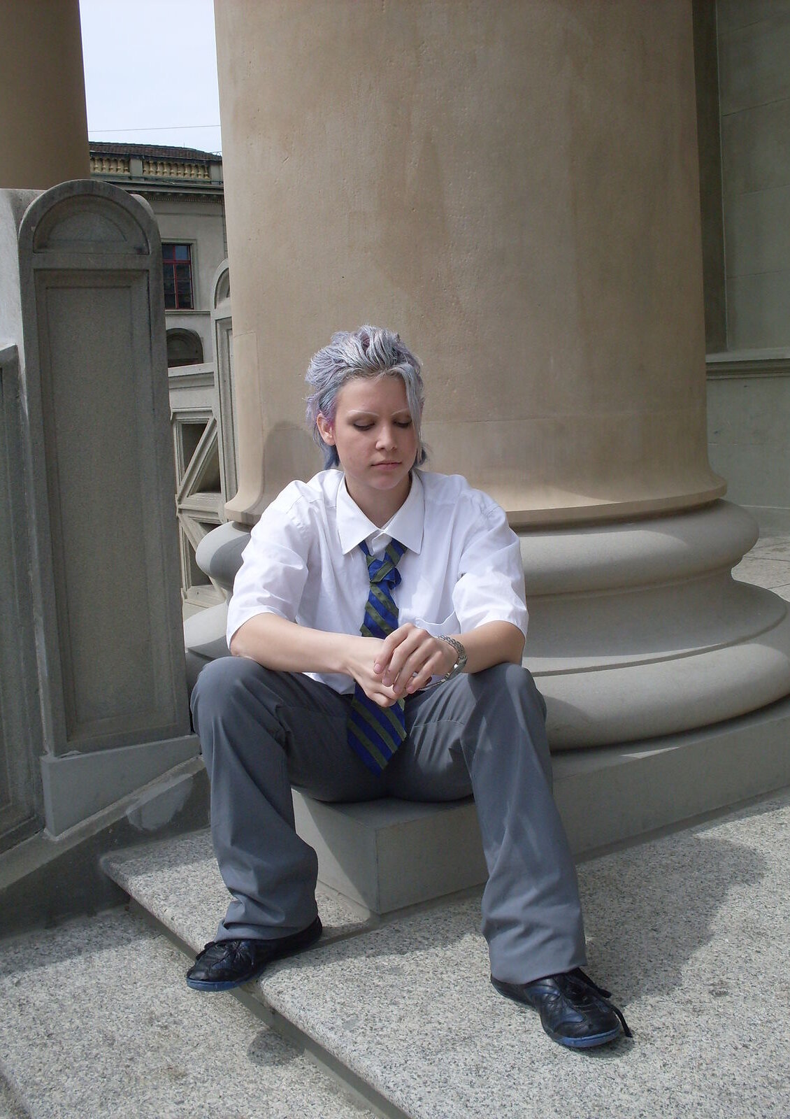 Cosplay-Cover: Hitsugaya Toushiro [SchoolUniform]