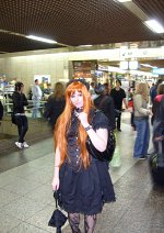 Cosplay-Cover: Gothic Lolita Versuch (Ginger Wig)
