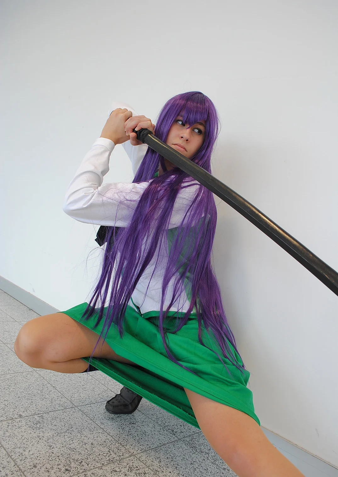 Cosplay-Cover: Saeko Busujima [School uniform]