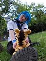 Cosplay-Cover: Natsuru Seno (Schuluniform)