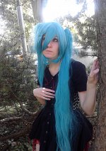 Cosplay-Cover: Gothic Miku