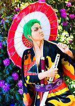 Cosplay-Cover: Lorenor Zorro - too hot, hot damn Yukata